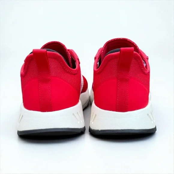 Adidas Men’s Sneakers – Size 12 Red Classic 3-Stripes Lightweight & Comfortable - Picture 3 of 9